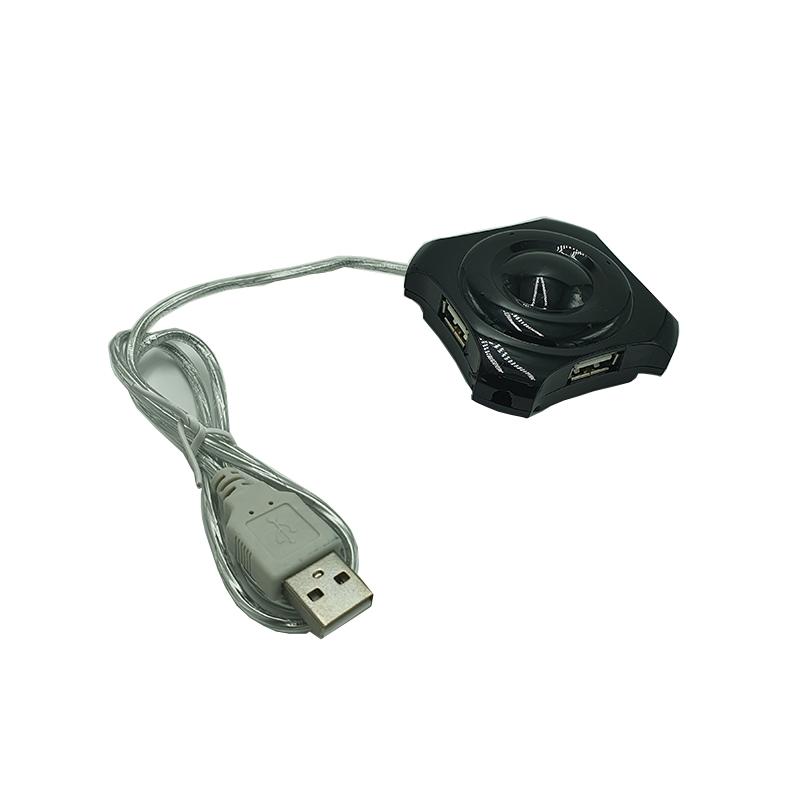 Mini Hub USB 2.0 - 4 ports auto alimenté - EOL