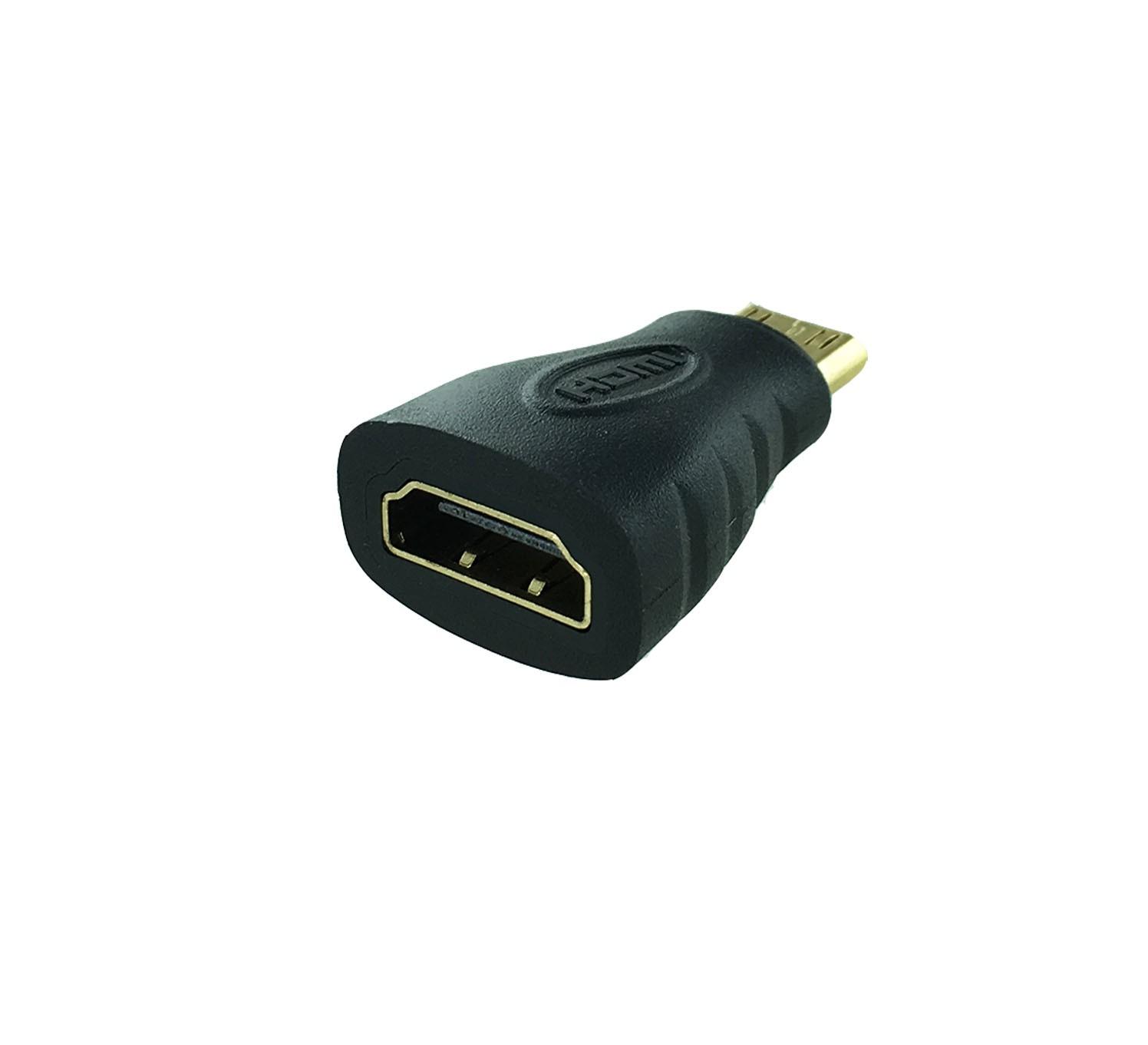 Adaptateur Mini HDMI M vers HDMI F - EOL
