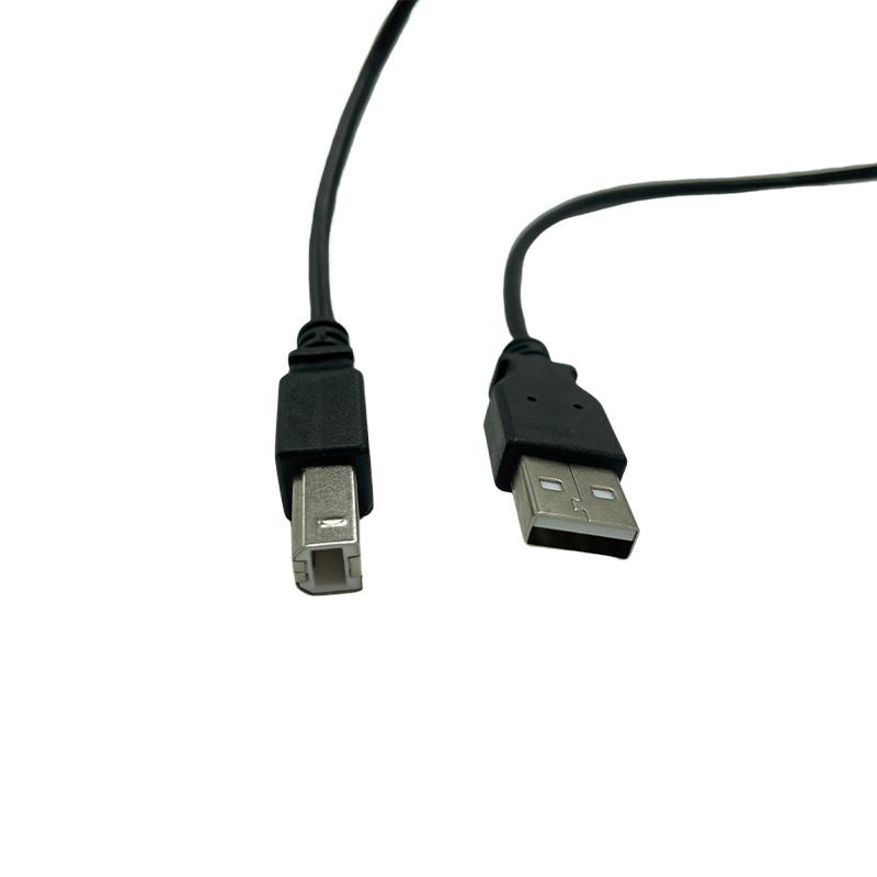 Cordon USB 2.0 A-B M / M Noir - 0.5m