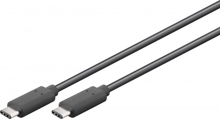 Cordon USB-C 3.1 Gen 2 10Gbps - SuperSpeed - 60W - 1m