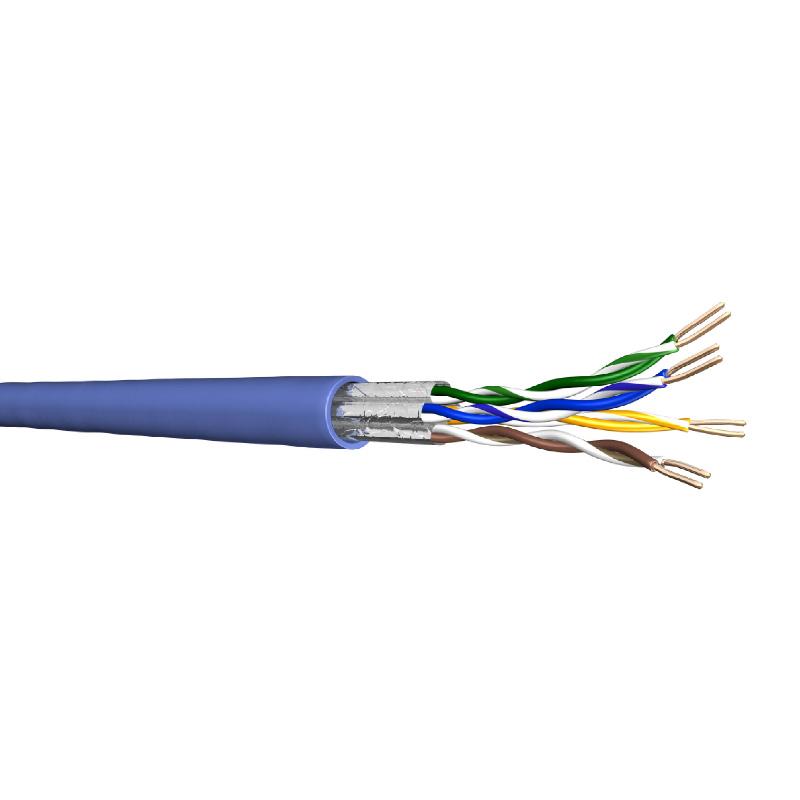 DRAKA - Câble monobrin - Cat6A U/FTP - 2x4 paires LSHF - UC500 - 500m