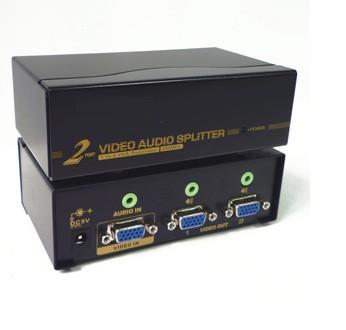 Splitter VGA + Audio 2 ports - 450MHz - 2048x1536@60Hz - EOL