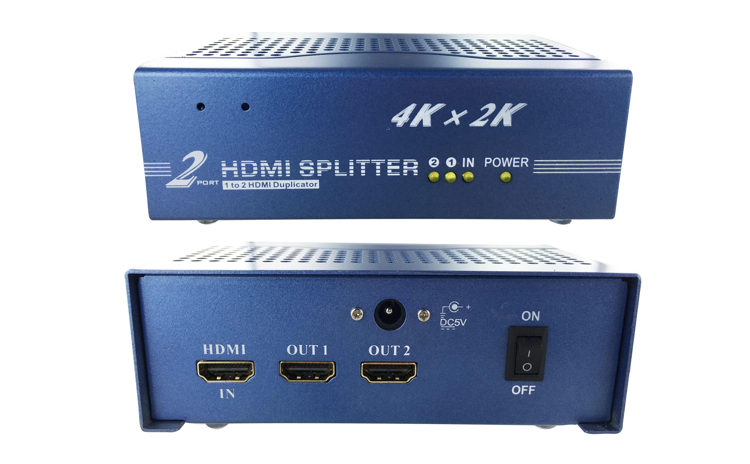 Splitter HDMI 1.4 - 2 ports - 4Kx2K 3D - EOL
